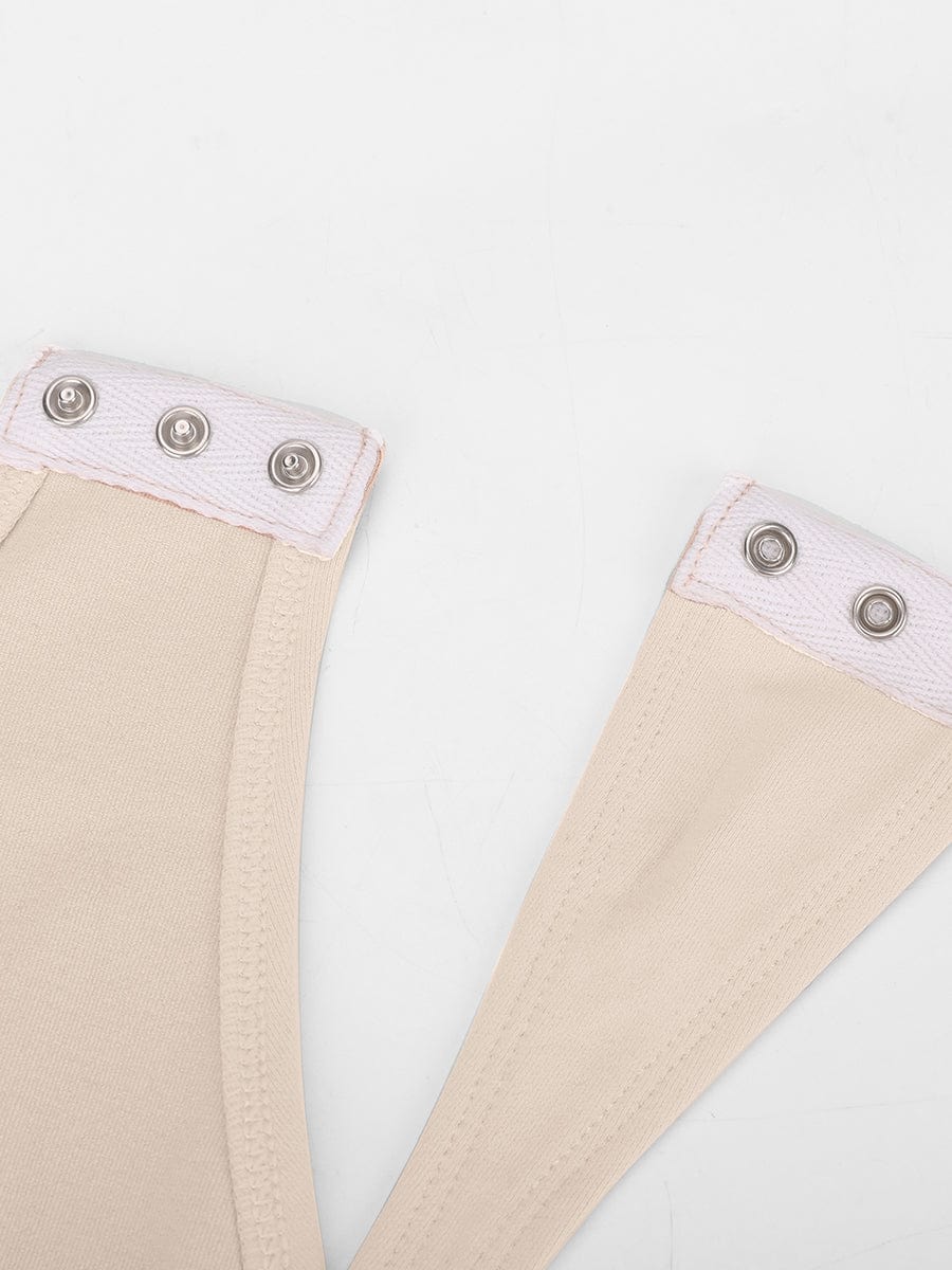 Seamless Built-in Bra Waist and Tummy Control Thong Bodysuit