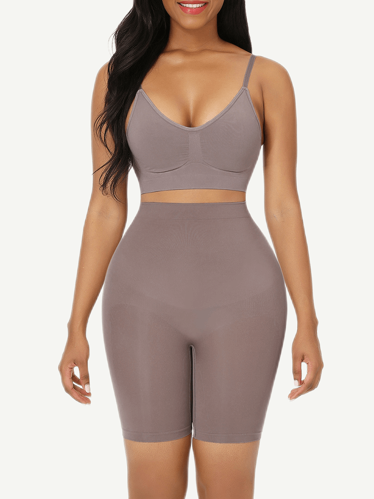 High Waist Seamless Scultp Butt Lifter Shapewear Shorts Slimmer