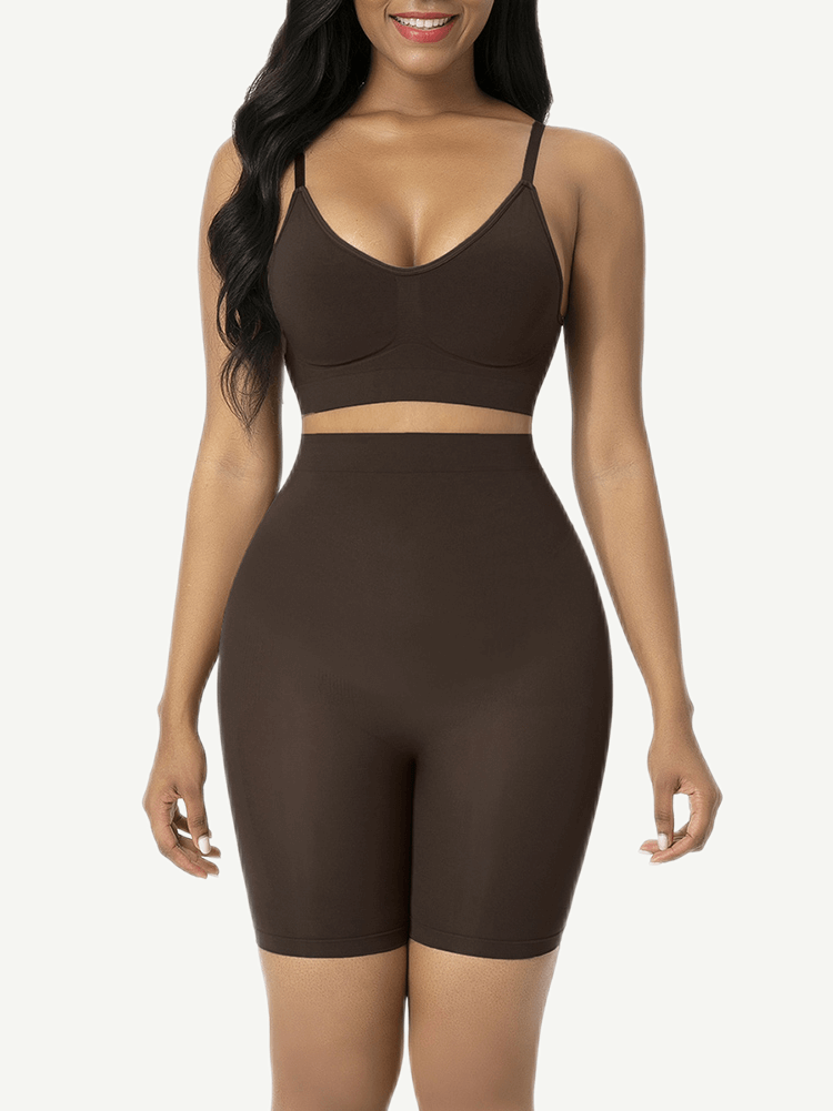 High Waist Seamless Scultp Butt Lifter Shapewear Shorts Slimmer