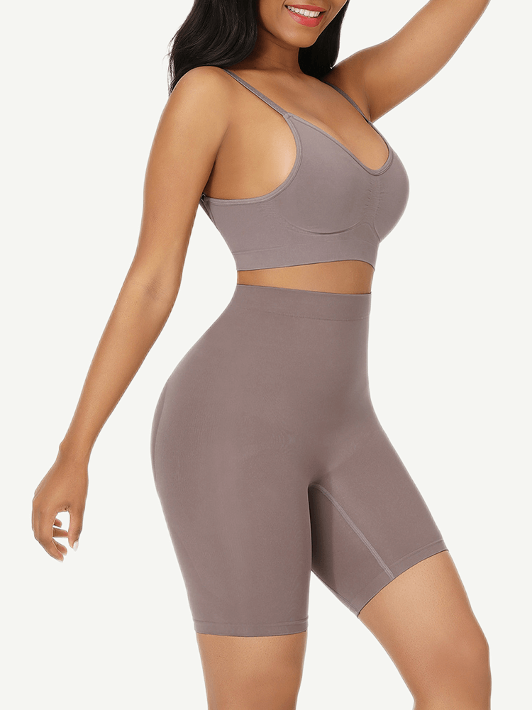 High Waist Seamless Scultp Butt Lifter Shapewear Shorts Slimmer