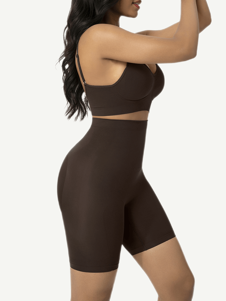 High Waist Seamless Scultp Butt Lifter Shapewear Shorts Slimmer