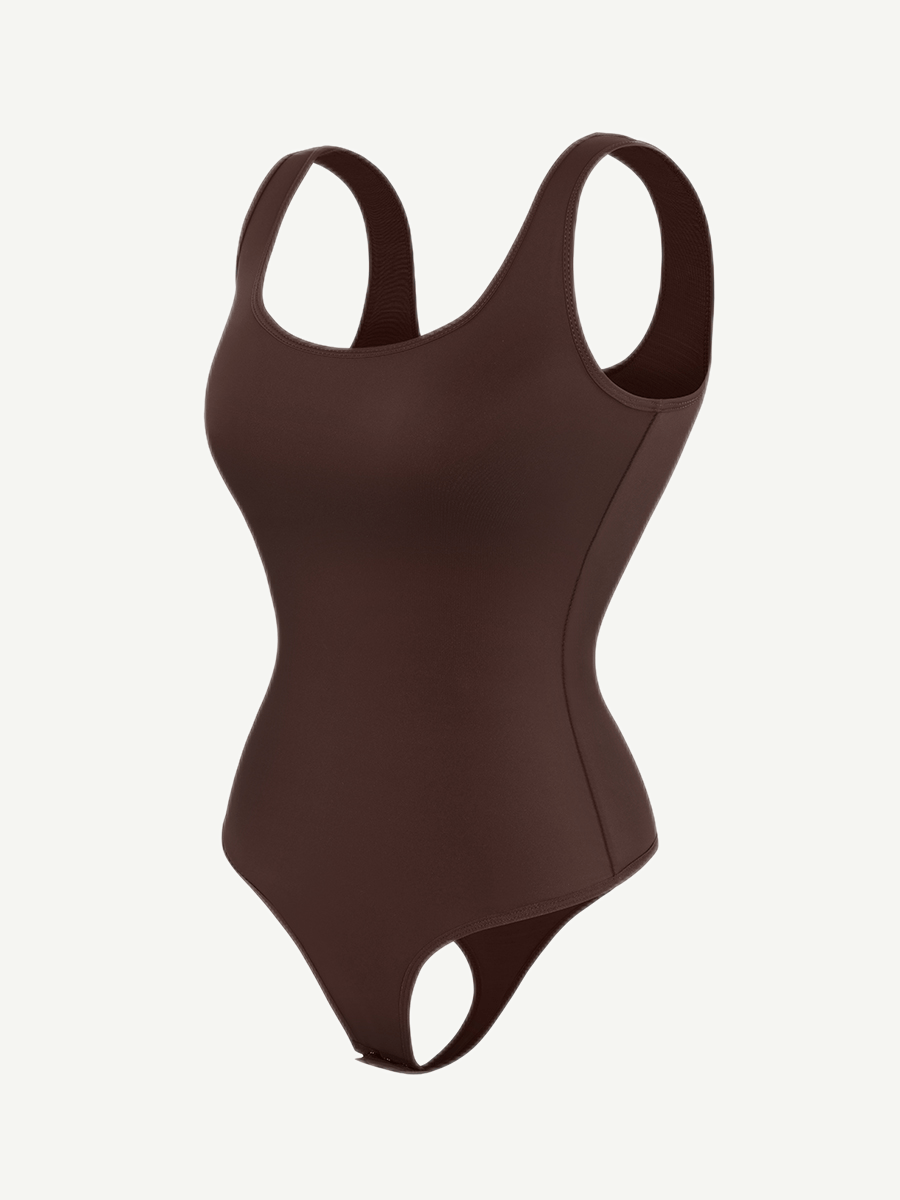 Tank Top Thong Bodysuit Abdominal Breathable Can be Worn Outside