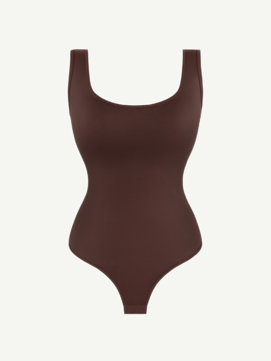 Tank Top Thong Bodysuit Abdominal Breathable Can be Worn Outside