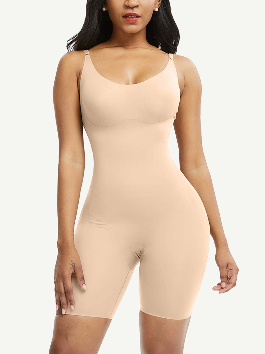 Lightweight Adjustable Straps Big Size Body Shaper Tummy Control