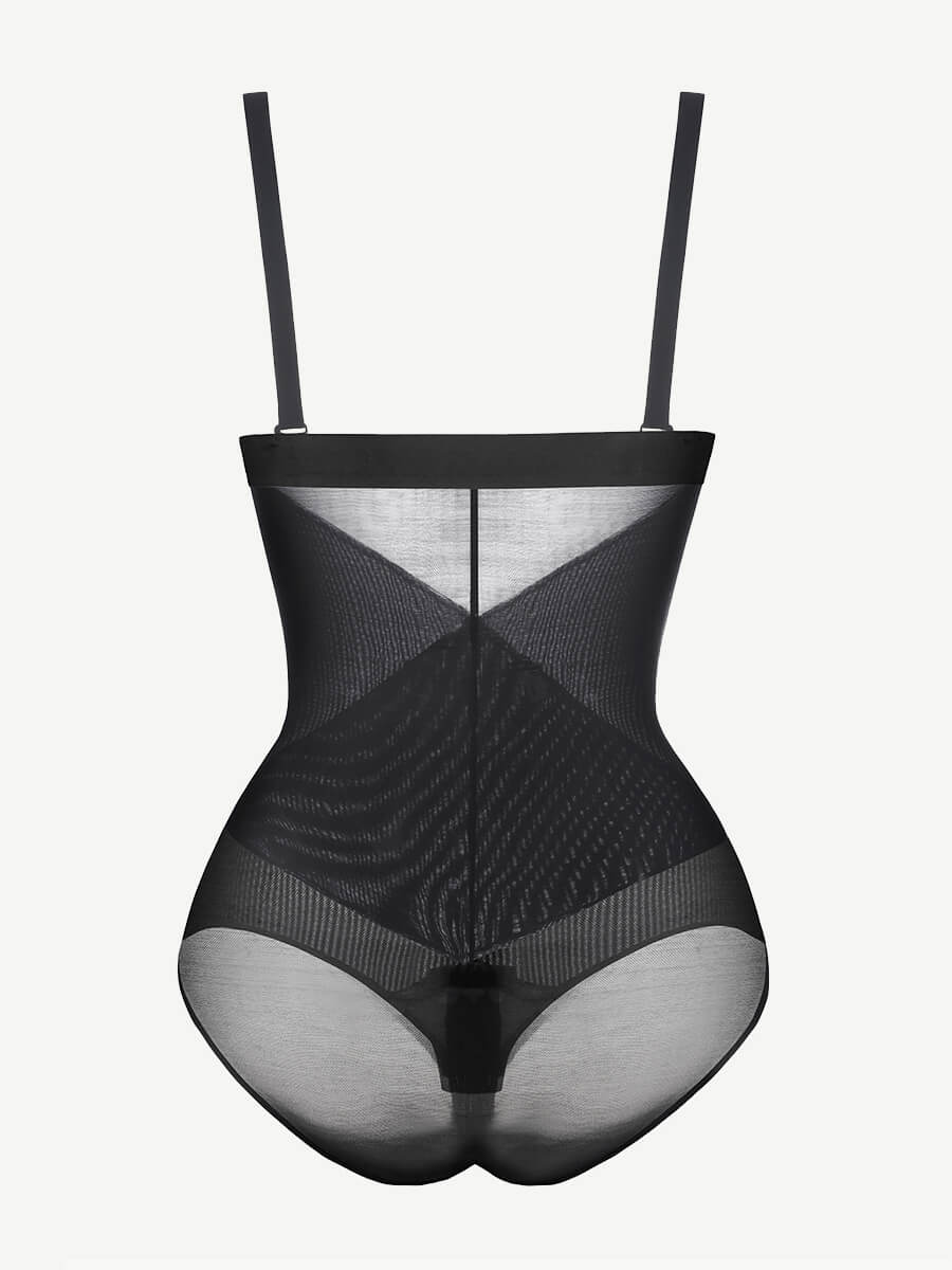 Body Panties Abdominal Crossover Three-layer Design Abdominal Control
