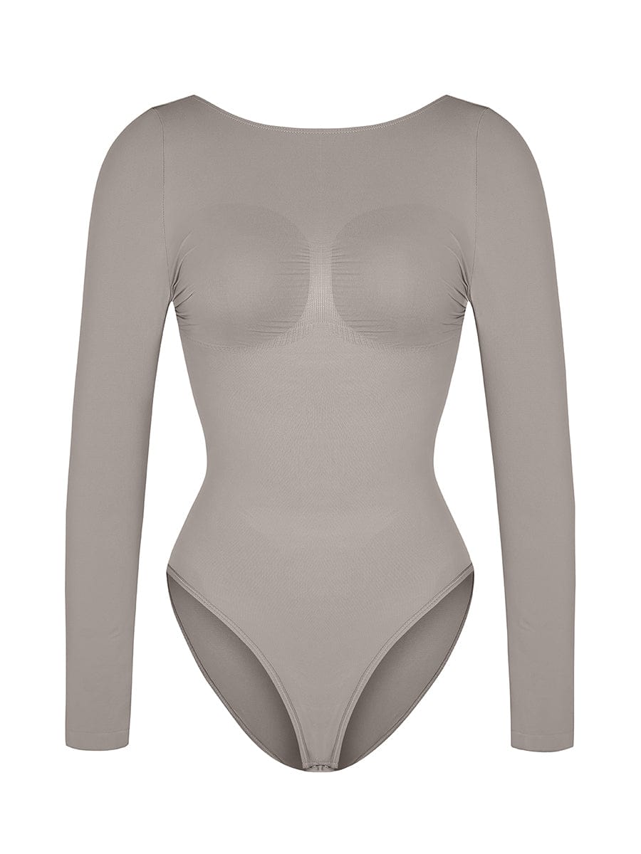 Seamless Bust Support Waist Cinching Tummy Control Bodysuit