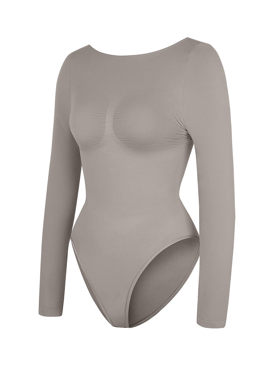 Seamless Bust Support Waist Cinching Tummy Control Bodysuit
