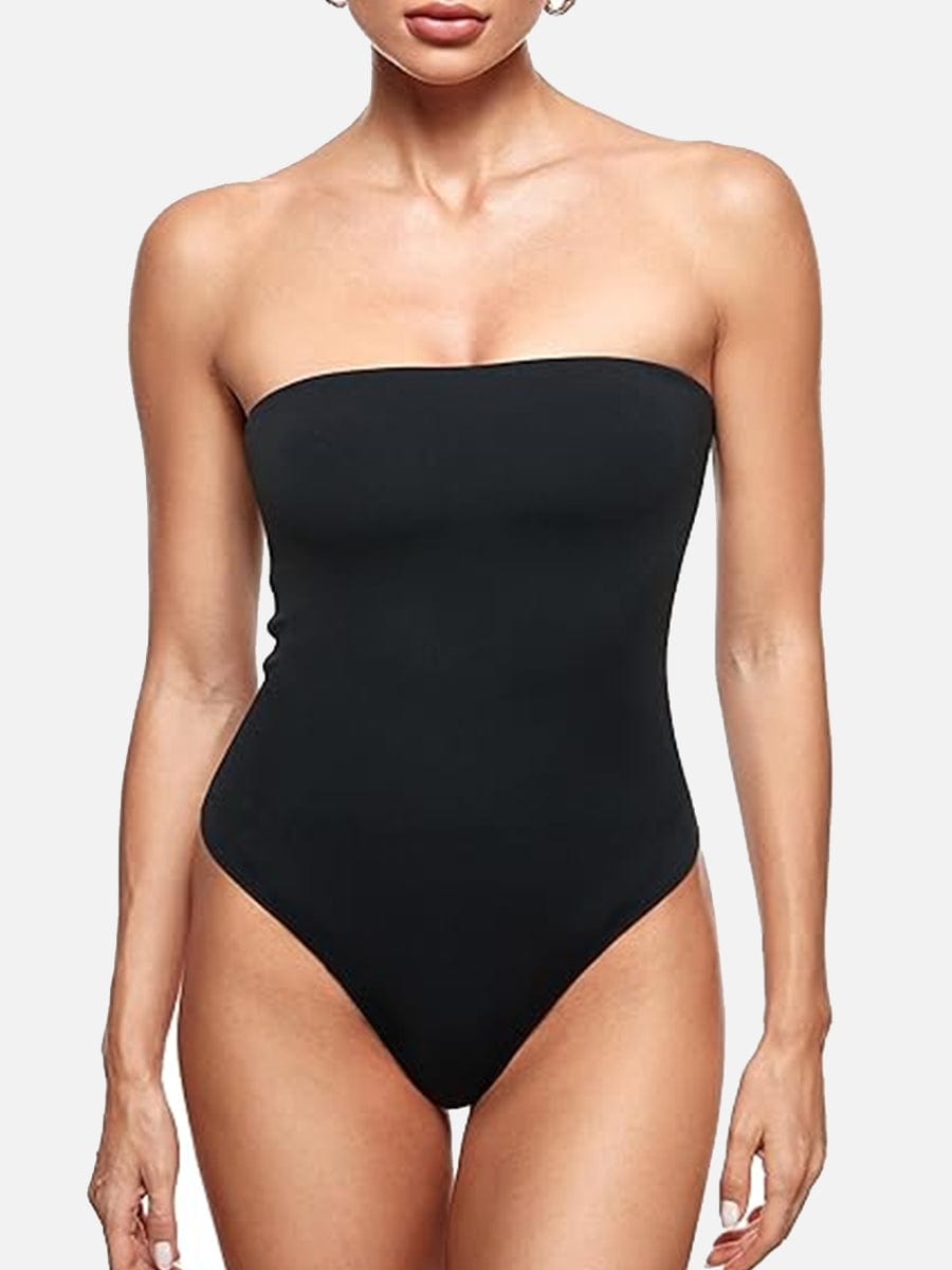 Strap Removable Seamless 🌿Eco-friendly Sculpt Thong Bodysuit