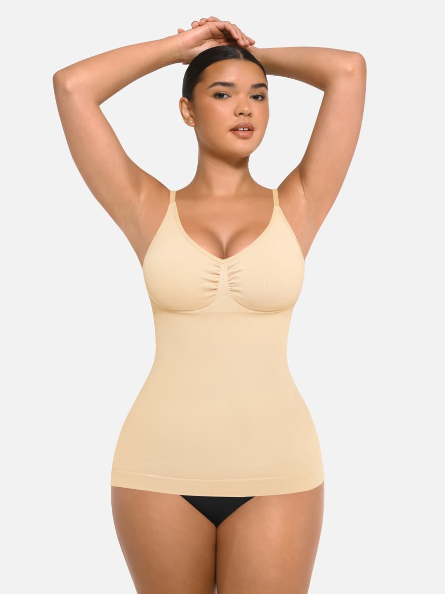 Seamless Bust Support Waist and Abdomen Control Shape Tank Top
