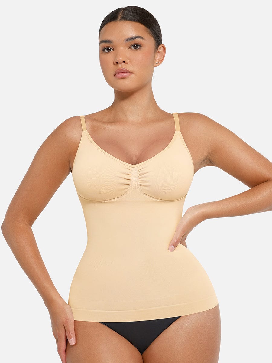 Seamless Bust Support Waist and Abdomen Control Shape Tank Top