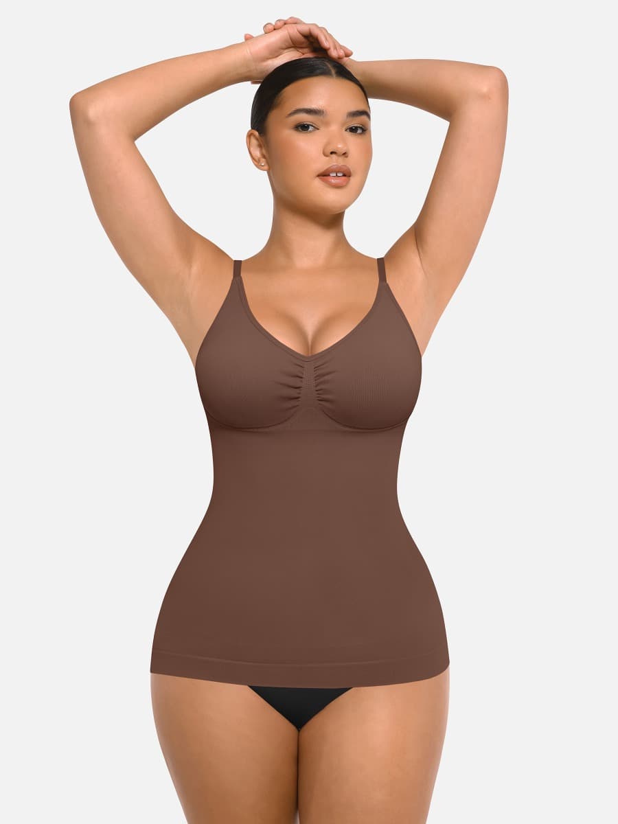 Seamless Bust Support Waist and Abdomen Control Shape Tank Top