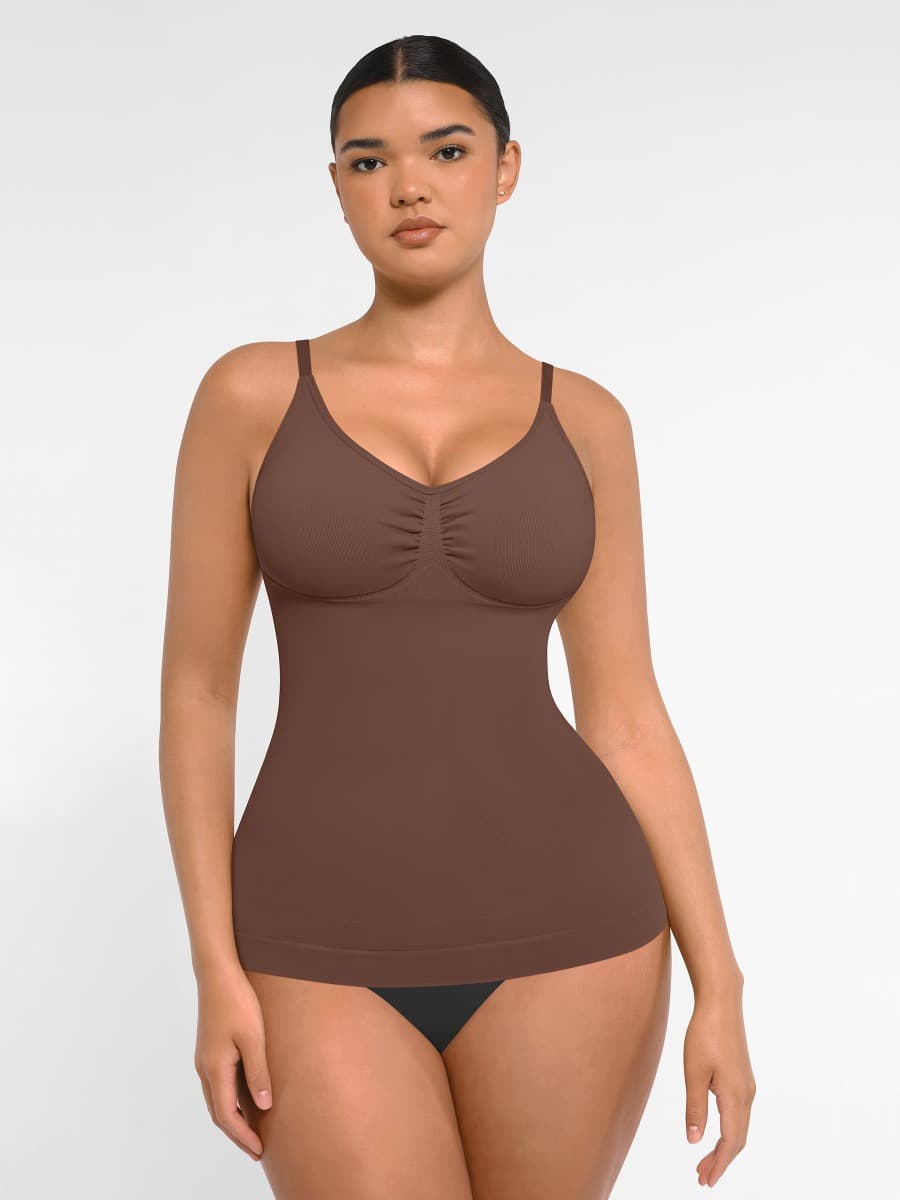 Seamless Bust Support Waist and Abdomen Control Shape Tank Top