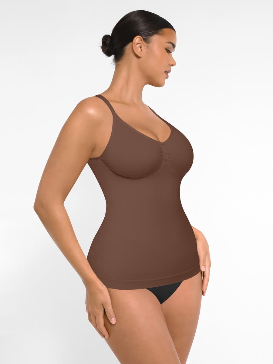 Seamless Bust Support Waist and Abdomen Control Shape Tank Top