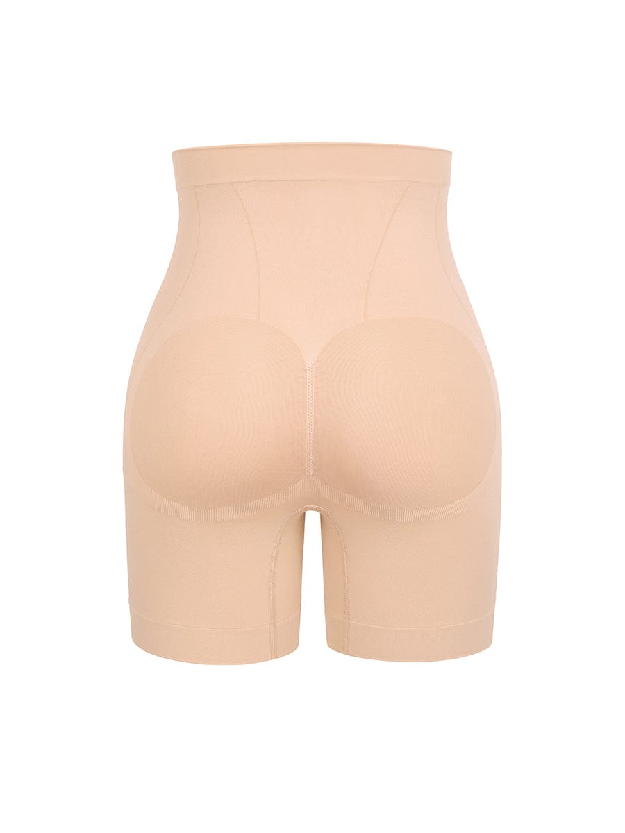 Seamless Slimming Mid-Waist Tummy Control Boyshorts Panties