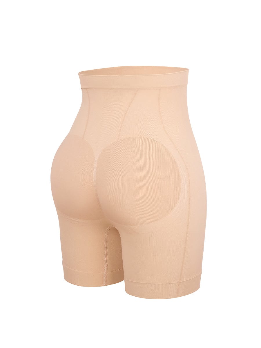 Seamless Slimming Mid-Waist Tummy Control Boyshorts Panties