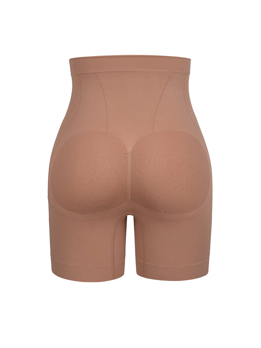 Seamless Slimming Mid-Waist Tummy Control Boyshorts Panties