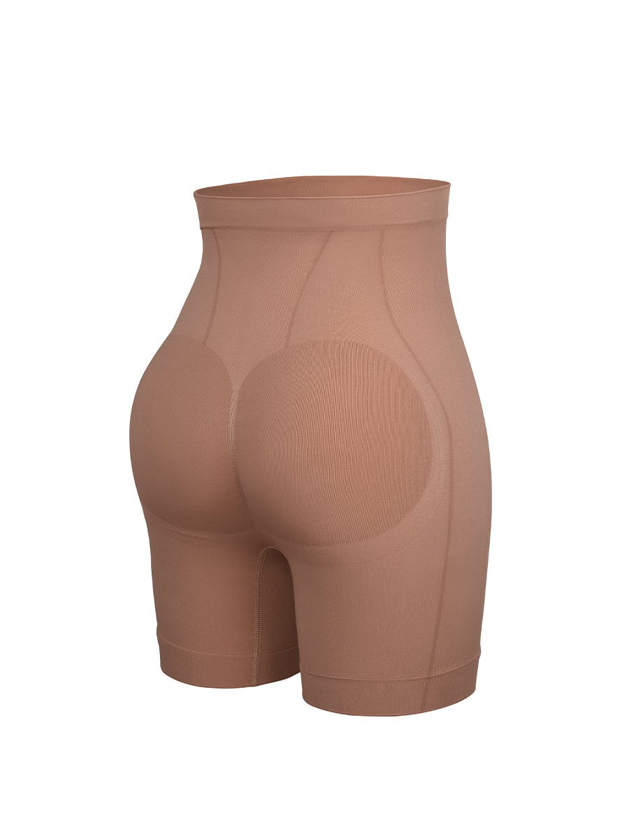 Seamless Slimming Mid-Waist Tummy Control Boyshorts Panties