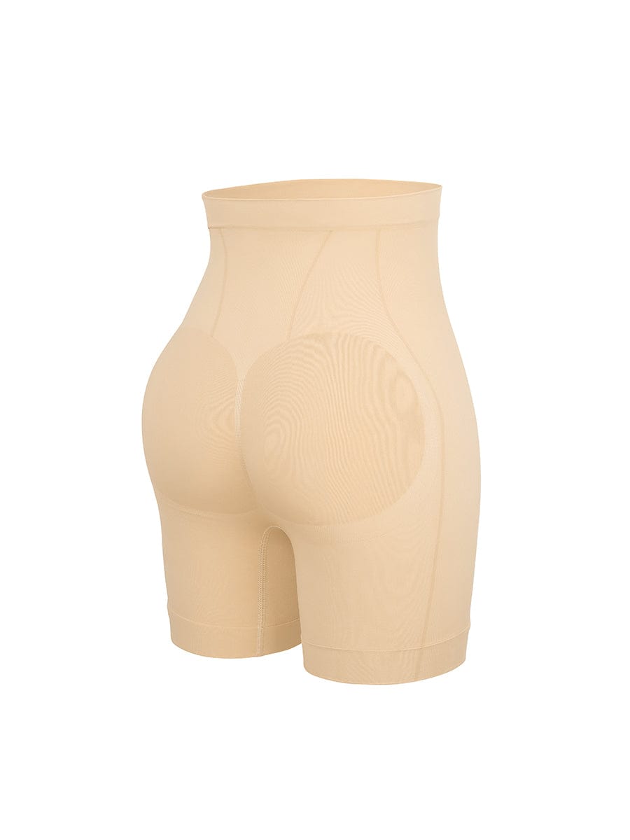 Seamless Slimming Mid-Waist Tummy Control Boyshorts Panties