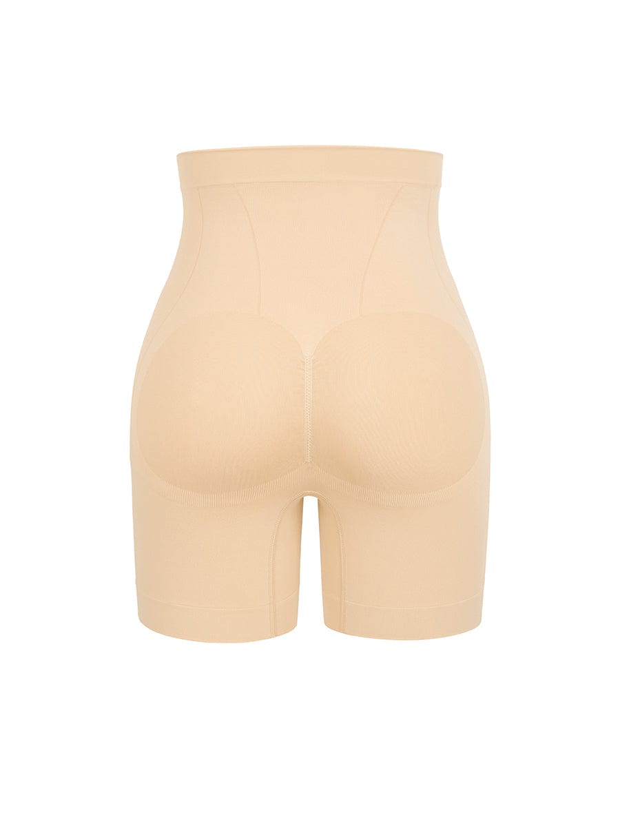Seamless Slimming Mid-Waist Tummy Control Boyshorts Panties
