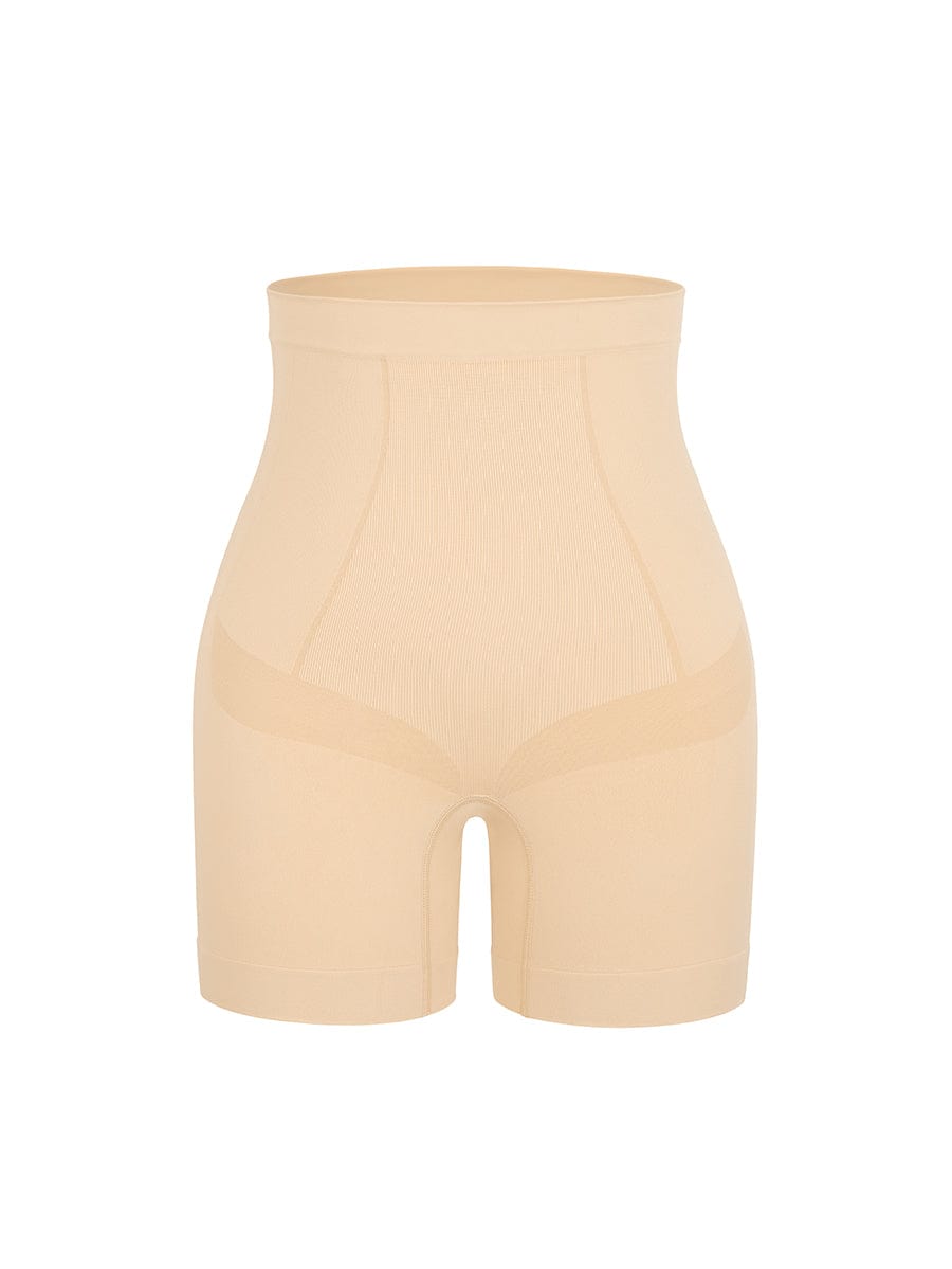 Seamless Slimming Mid-Waist Tummy Control Boyshorts Panties