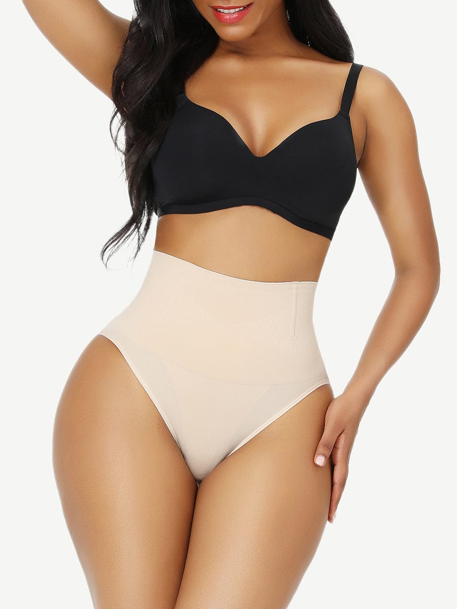 Seamless Instant Smooth High Waist Breathable Tummy Control Panties