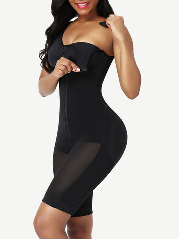 Best Post Surgery Body Shaper Lace Open Crotch Flatten Tummy