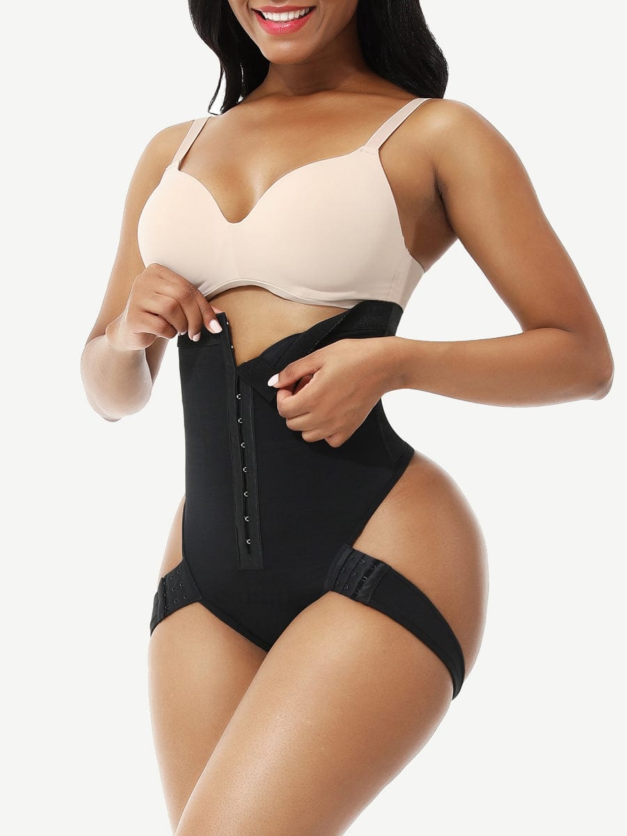Good High Waist Butt Lifter Thong Curve With 2 Side Straps Body Shapewear