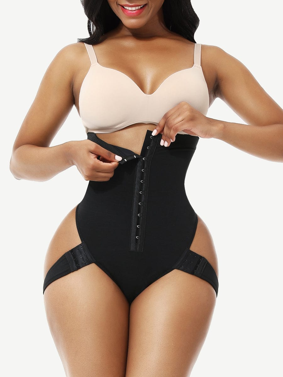 Good High Waist Butt Lifter Thong Curve With 2 Side Straps Body Shapewear