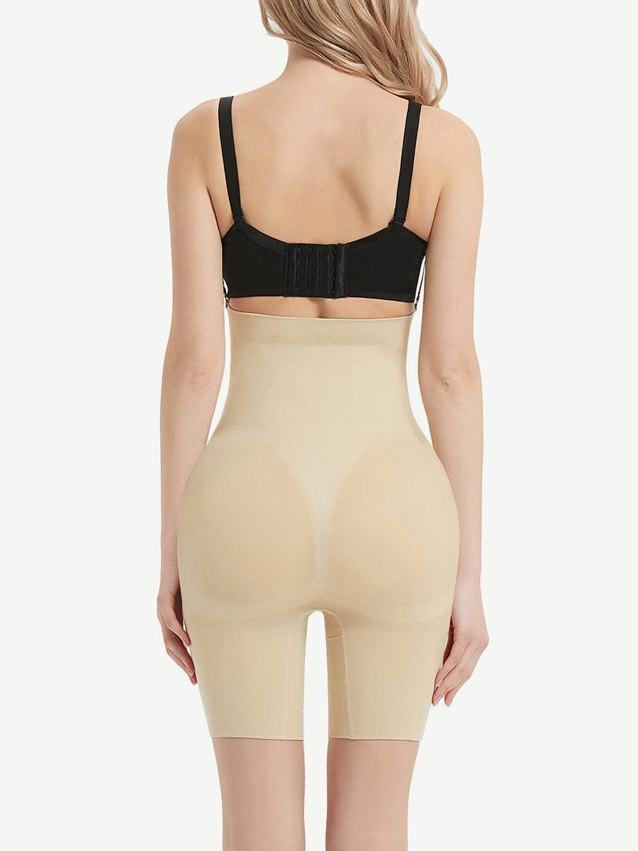 Amazing Black Seamless Solid Color Maternity Panty Soft-Touch
