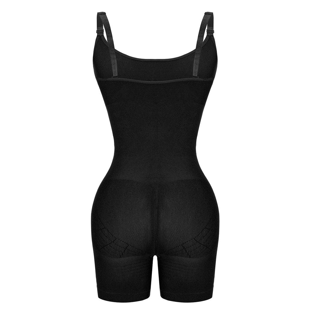 Open Gusset Happy Butt Seamless Bodysuit Shapewear