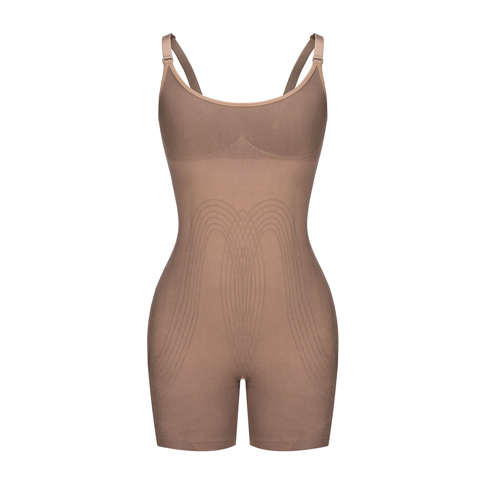 Open Gusset Happy Butt Seamless Bodysuit Shapewear