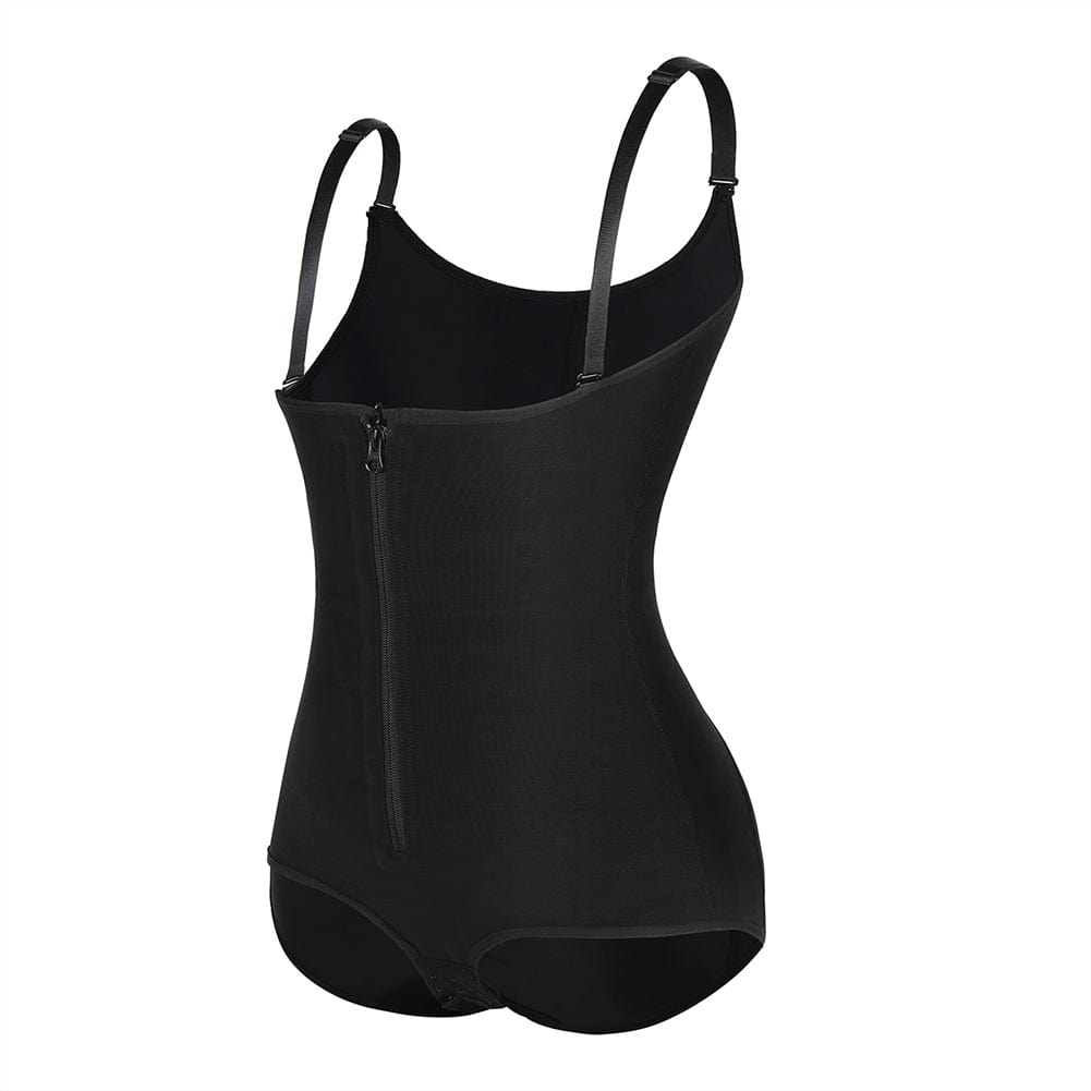 Black Crotch Hooks High Waist Postsurgical Body Shaper Enhancer