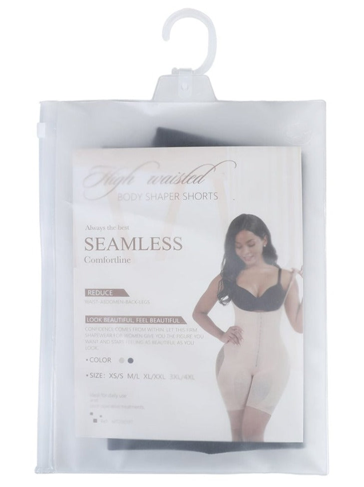 High Waist Full Body Shaper Mesh High-Compression