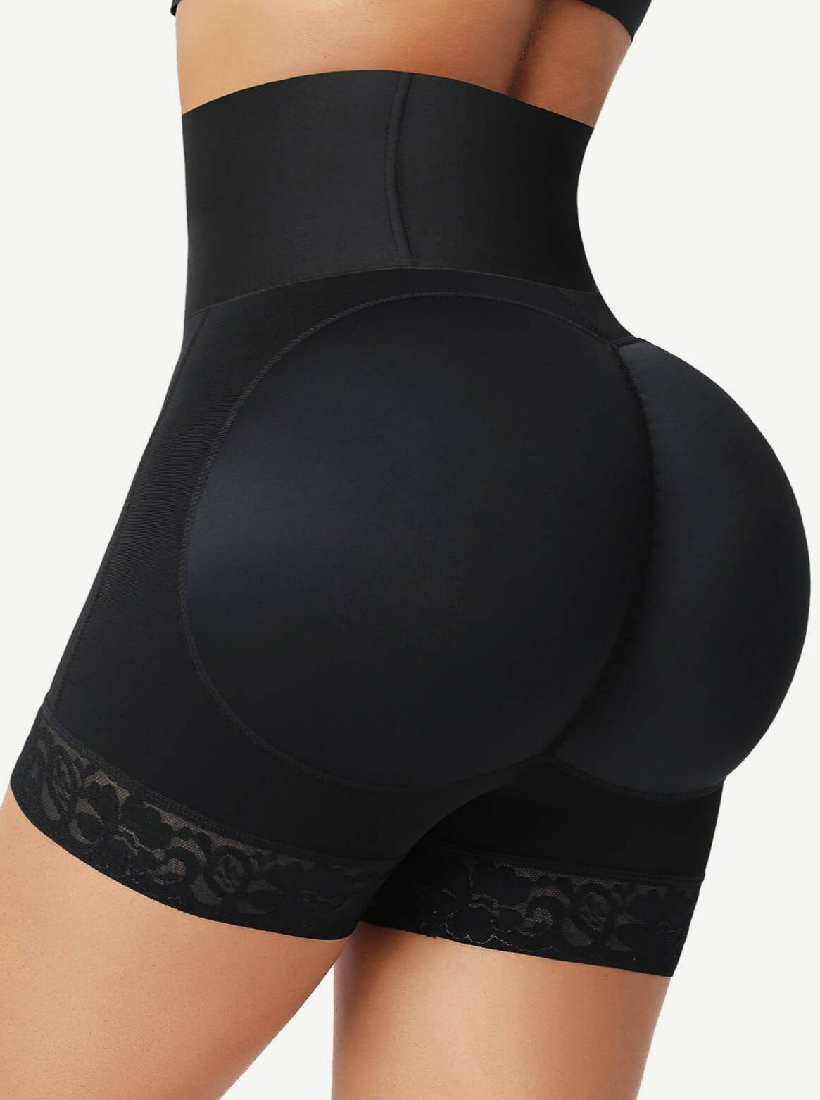 Butt Lifter Tummy Control Middle Waisted Mid Thigh Shaper Shorts