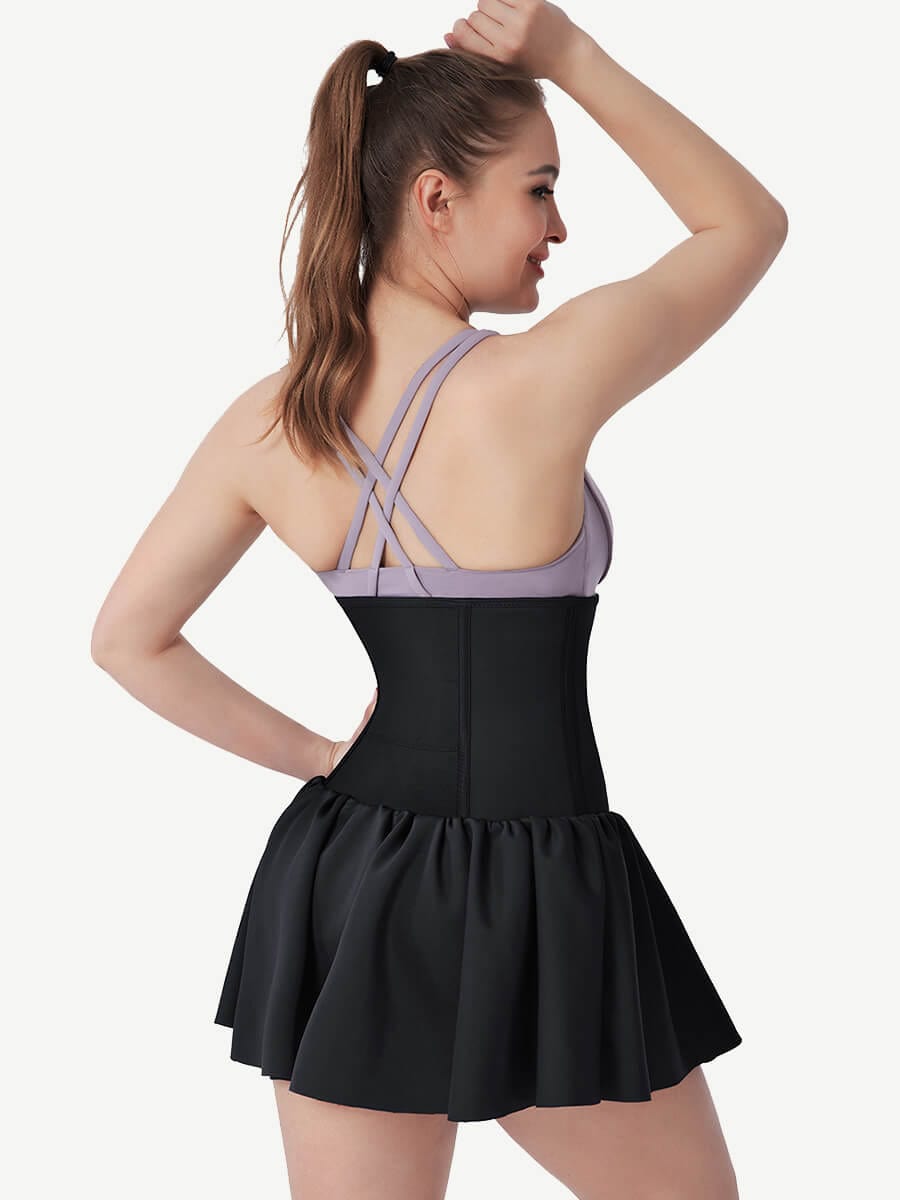 8 Steel Bones Neoprene Waist Trainer Skirt