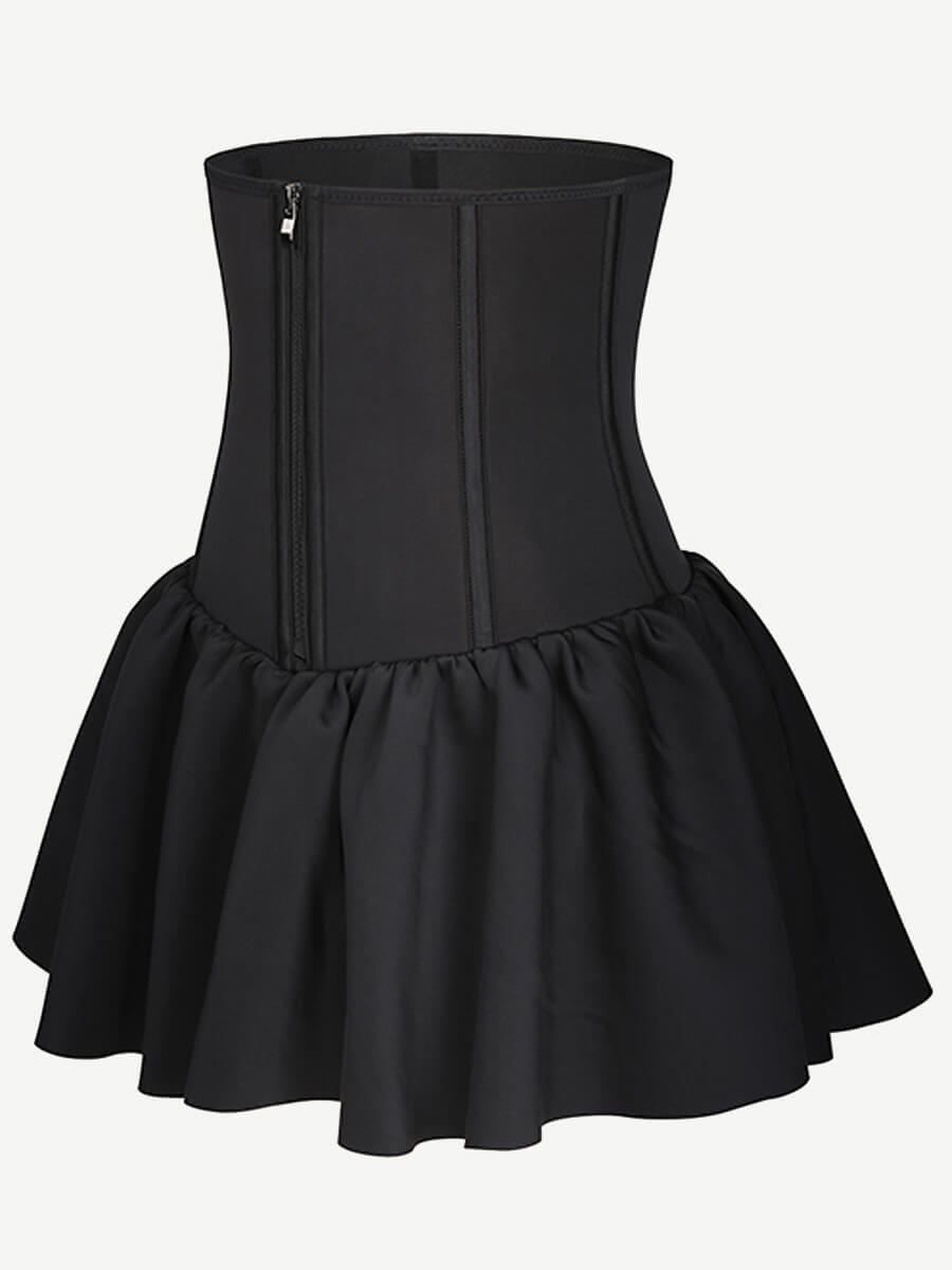 8 Steel Bones Neoprene Waist Trainer Skirt