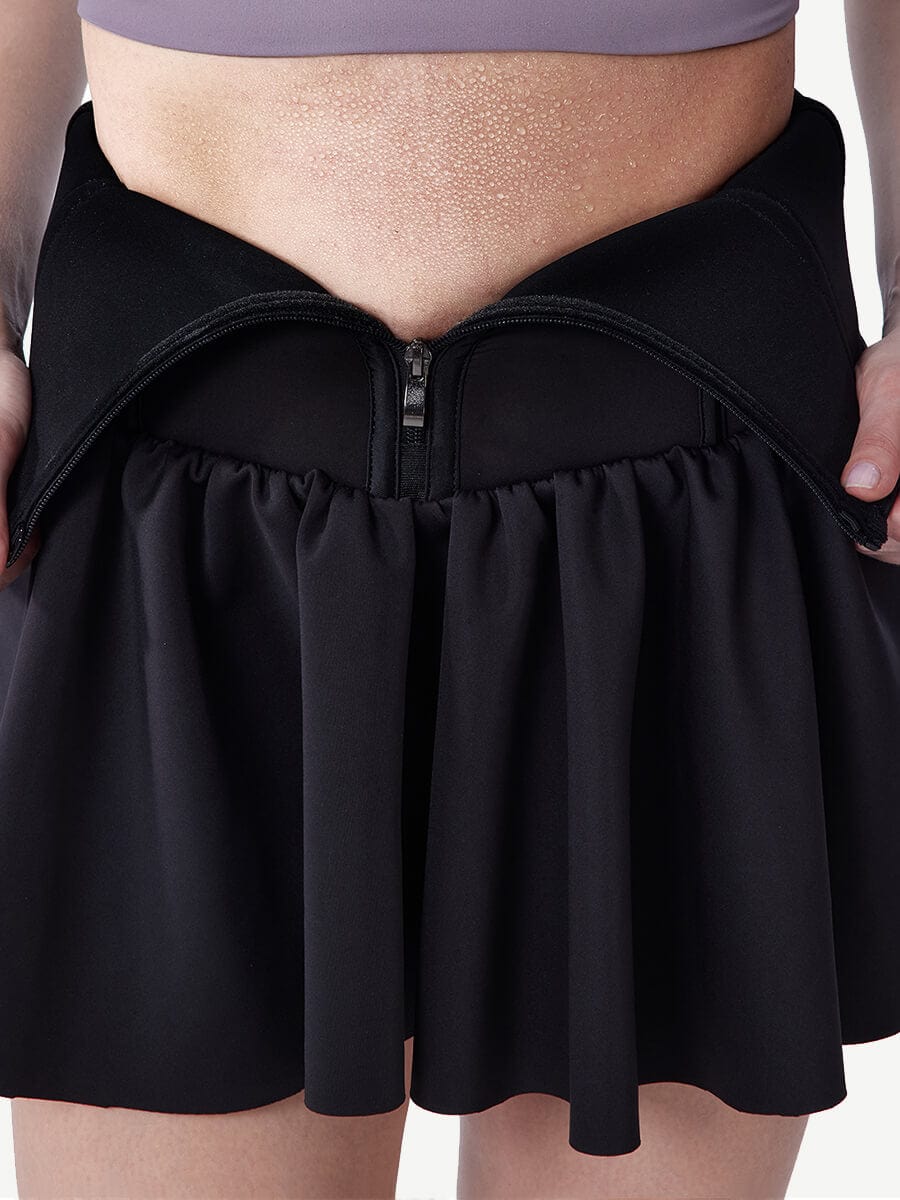 8 Steel Bones Neoprene Waist Trainer Skirt