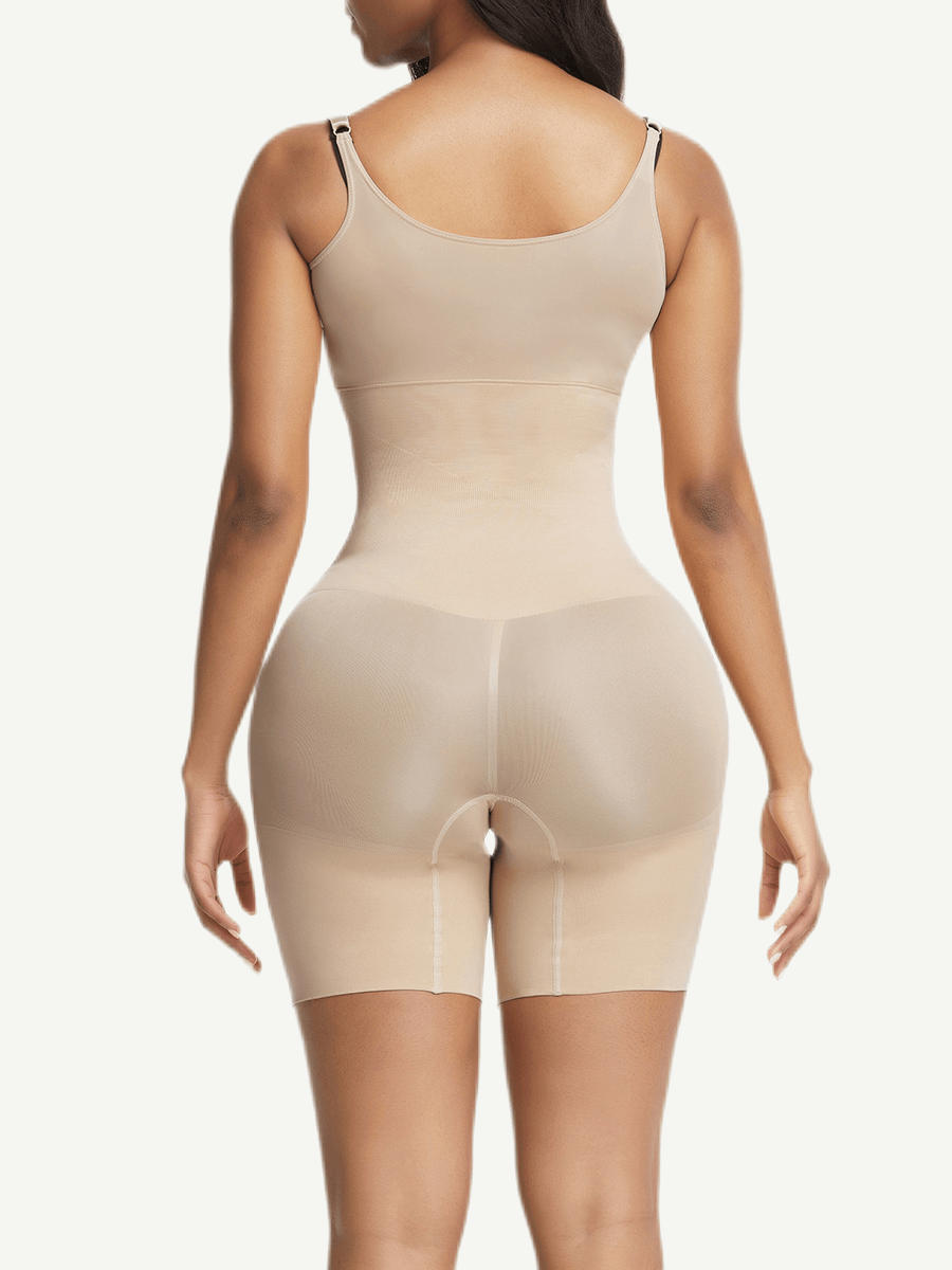 🌿Eco-friendly Seamless Instant Smooth Open-Bust Mid-Thigh Shapewear