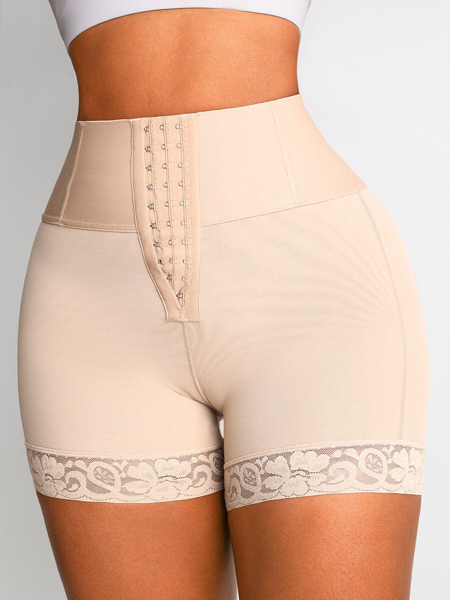 Butt Lifter Tummy Control Middle Waisted Mid Thigh Shaper Shorts