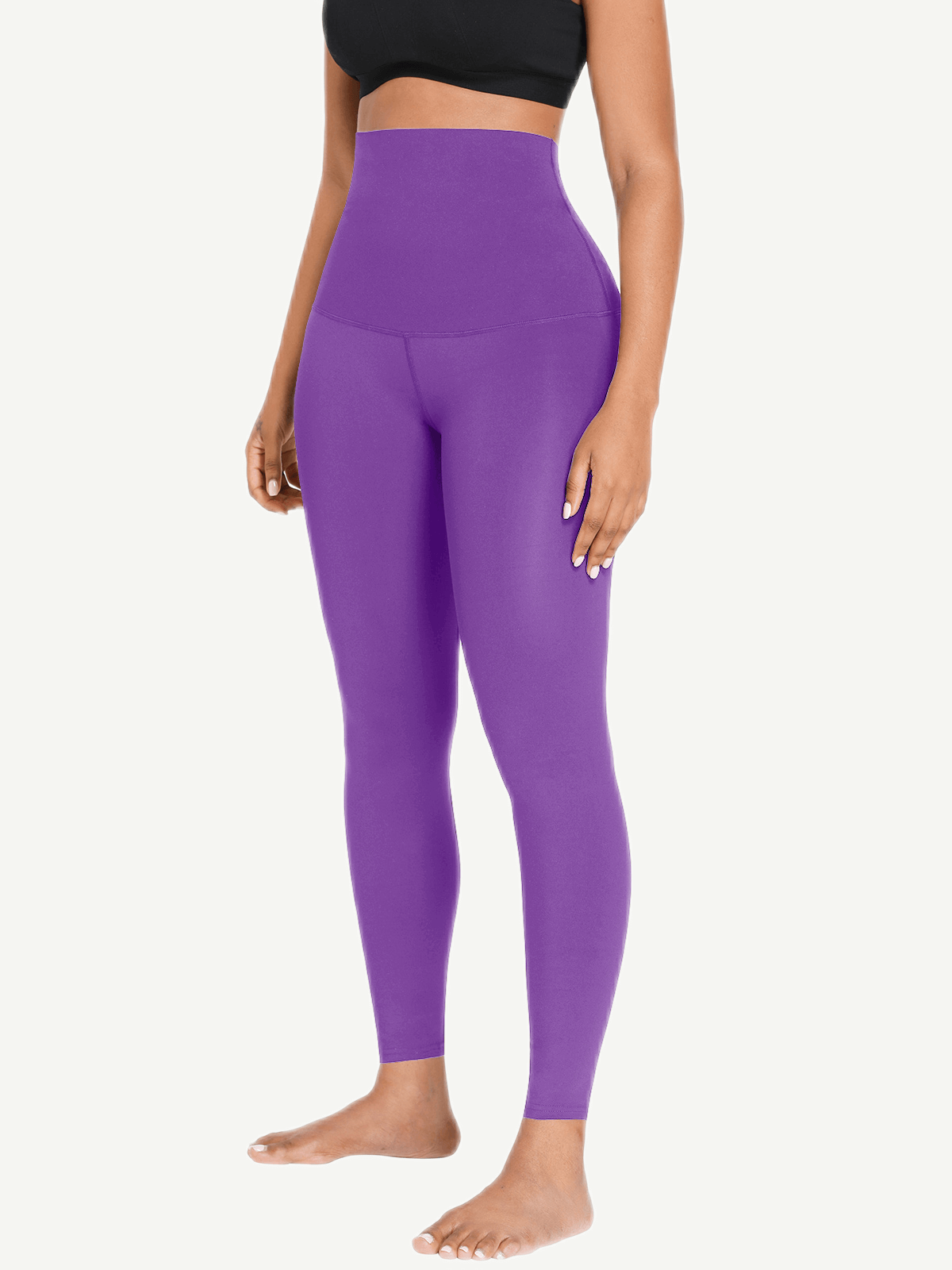 Silver Film Leggings Hot Sauna Tummy Trimmer Pants