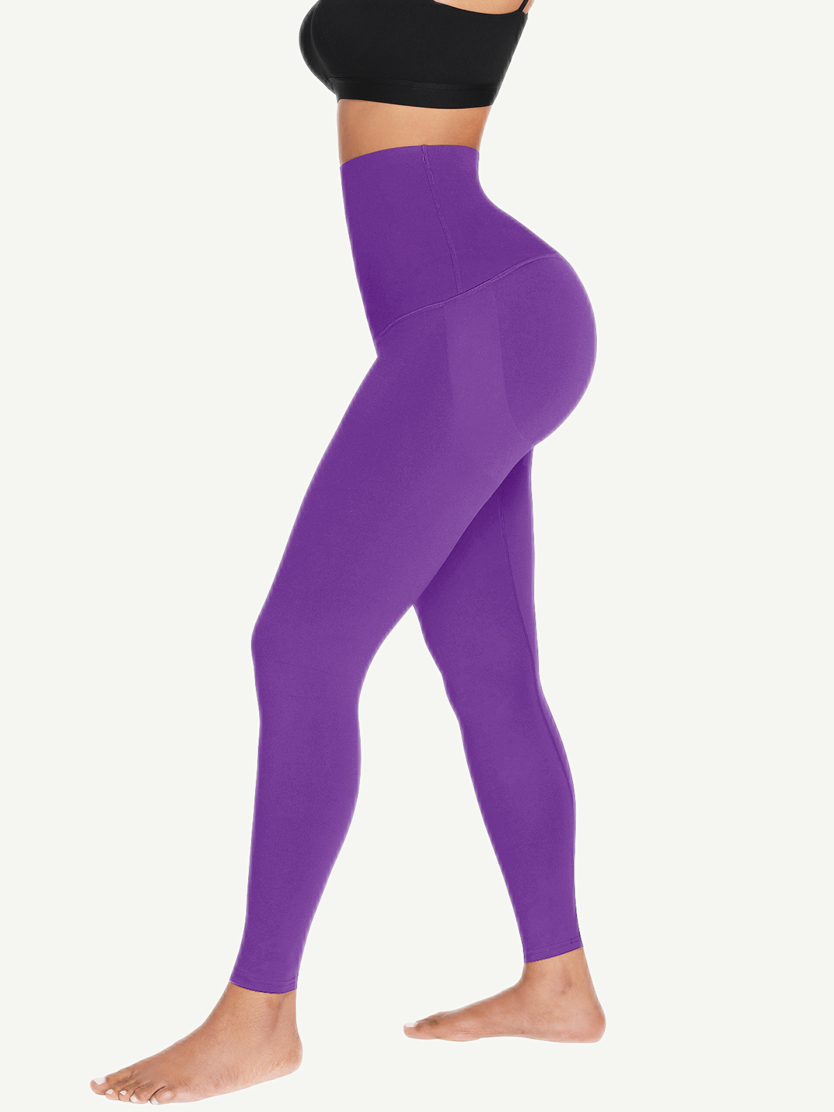 Silver Film Leggings Hot Sauna Tummy Trimmer Pants