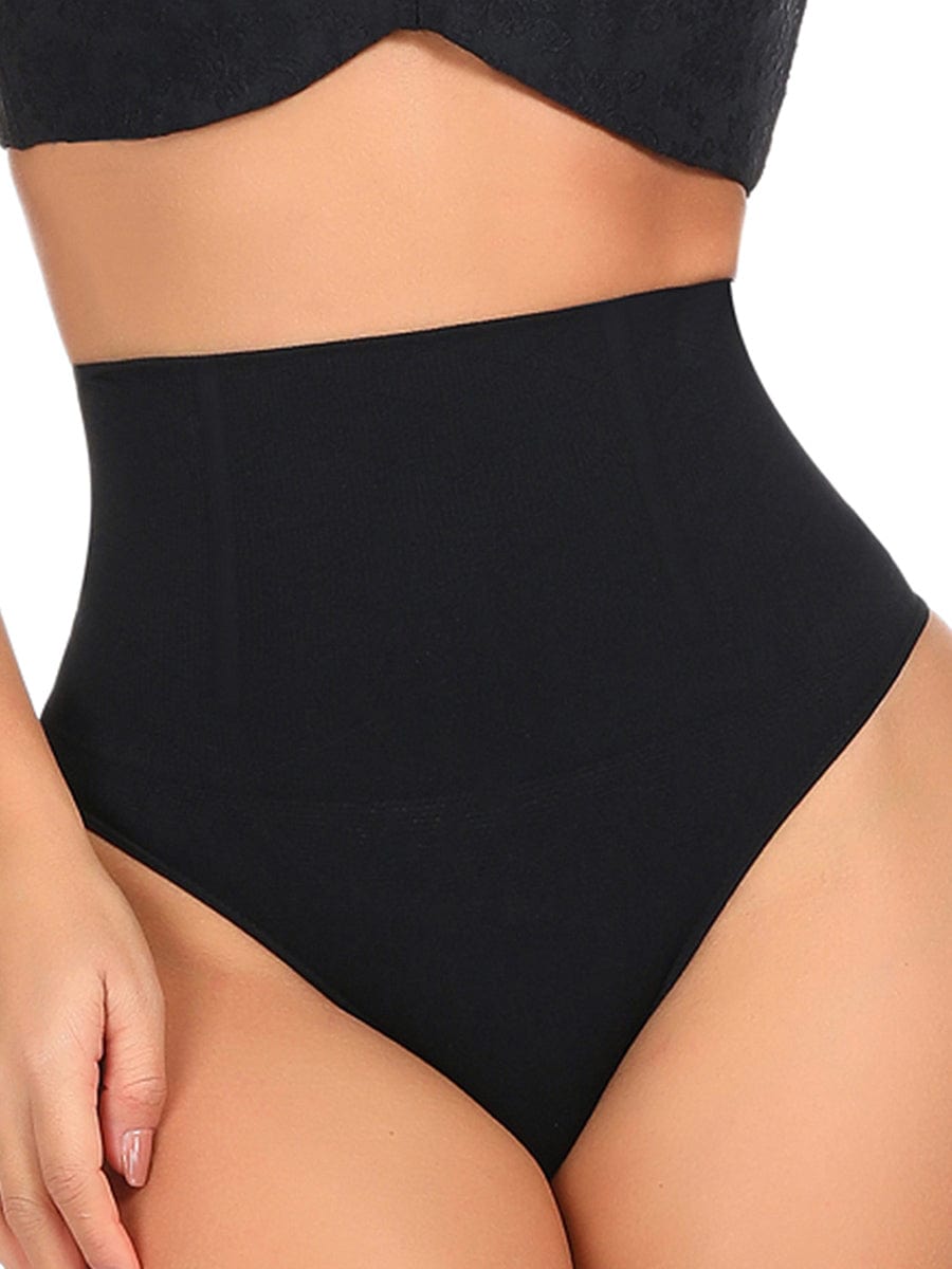 Seamless Instant Smooth 4 Steel Bones Shapewear Thong Natural Shaping