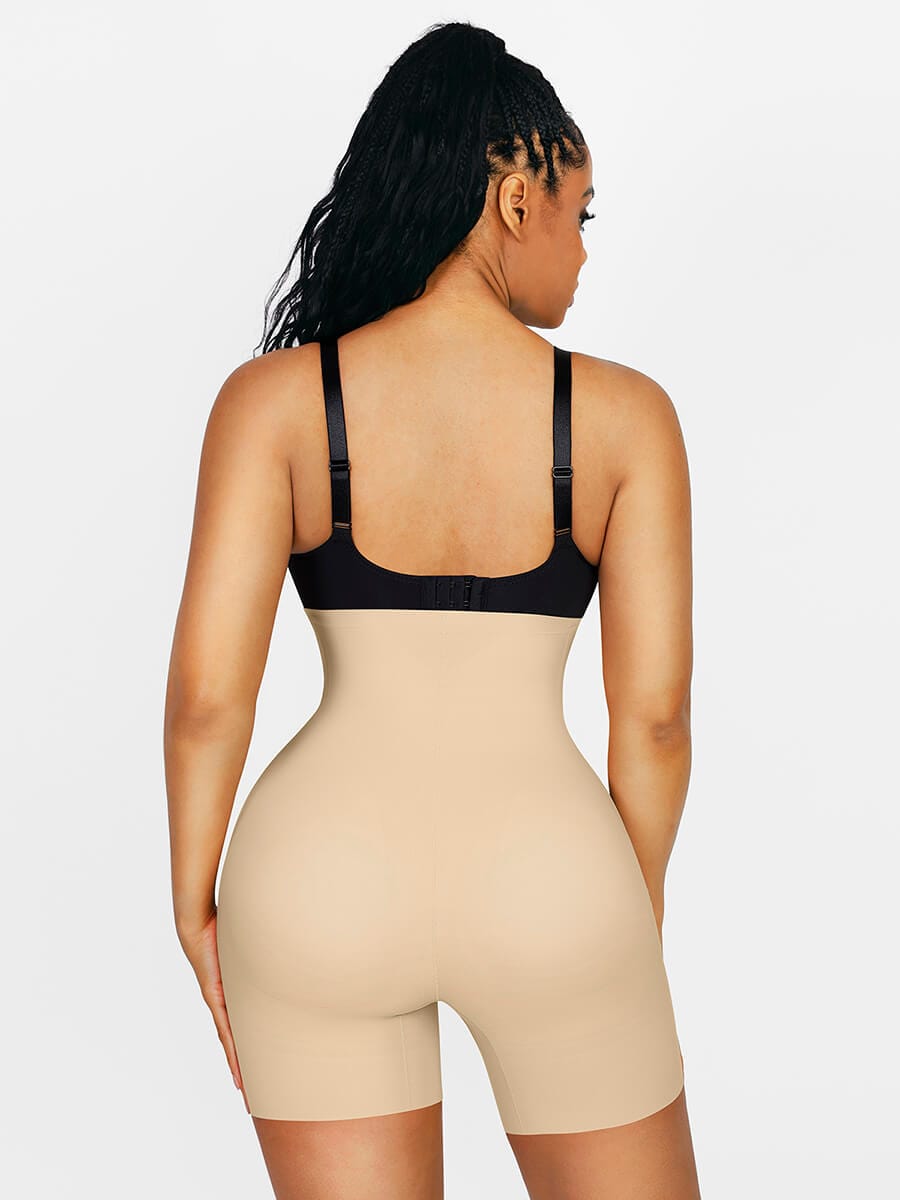 High Waist Air Slim Butt Lifter Built-in Removable Buttock Pads