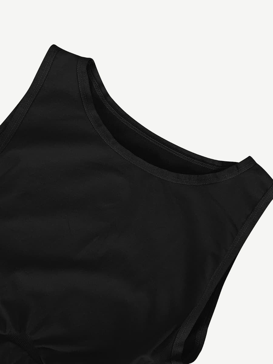 🌿 Eco-friendly Seamless Outer Crew Thong Bodysuit