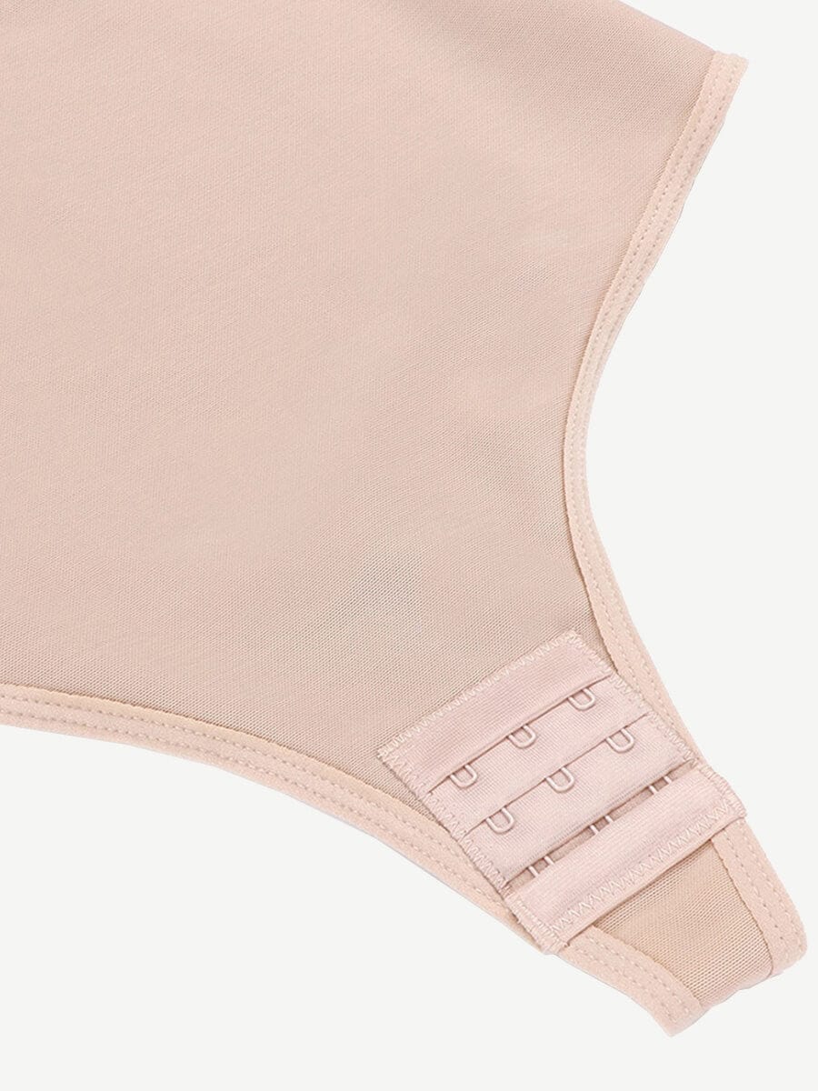 Curve Creator Breathable Sexy Adjustable Strap Solid Color Full Body Shaper Shaperwear