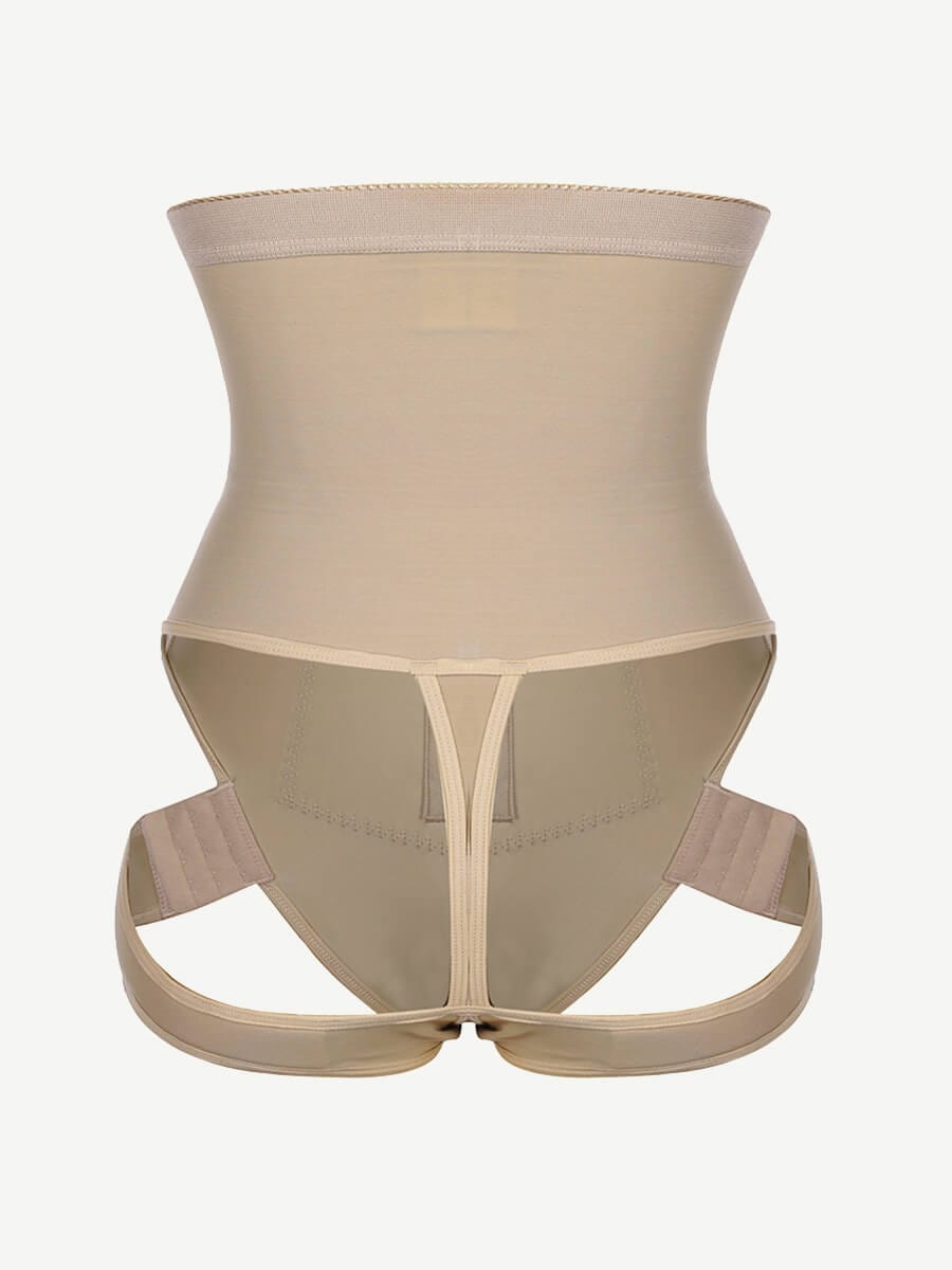 Good High Waist Butt Lifter Thong Curve With 2 Side Straps Body Shapewear