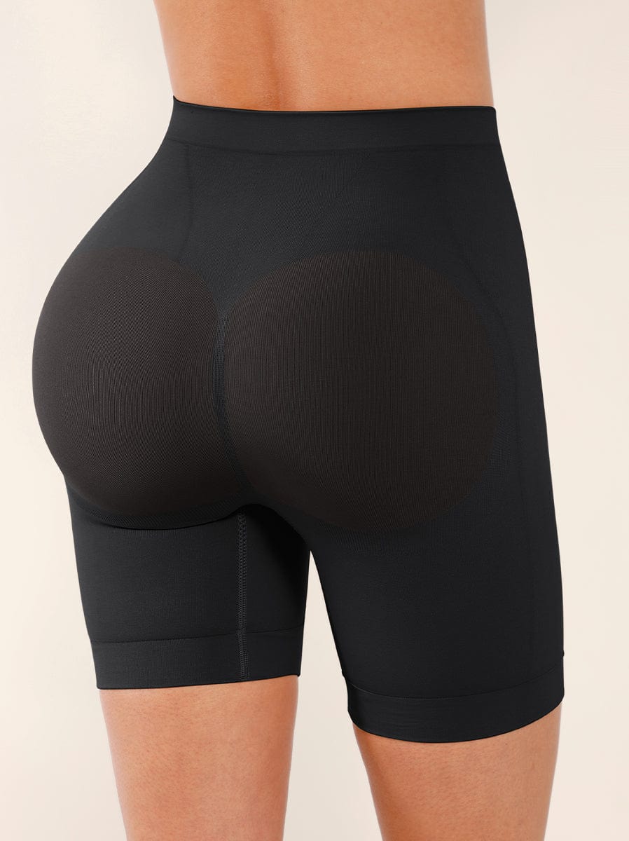 Seamless Slimming Mid-Waist Tummy Control Boyshorts Panties