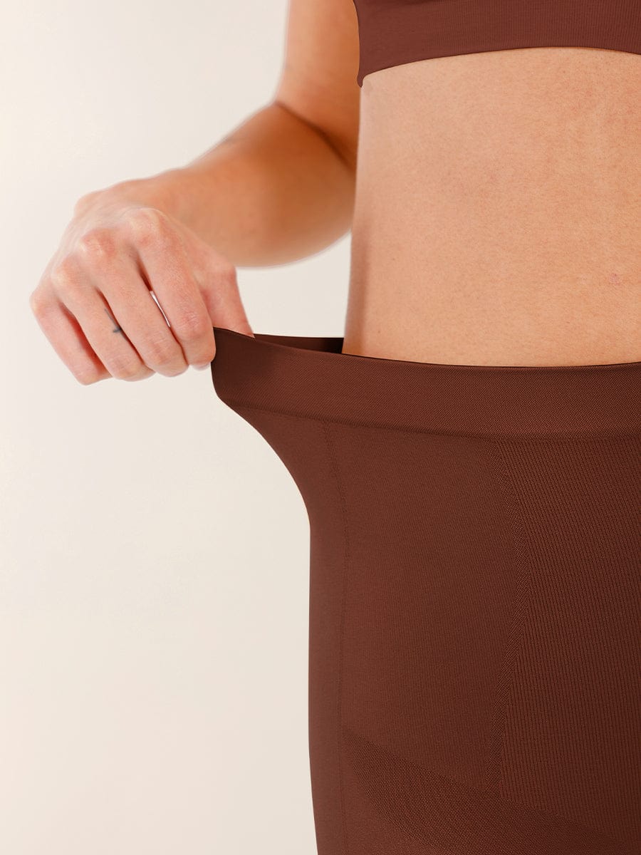Seamless Slimming Mid-Waist Tummy Control Boyshorts Panties