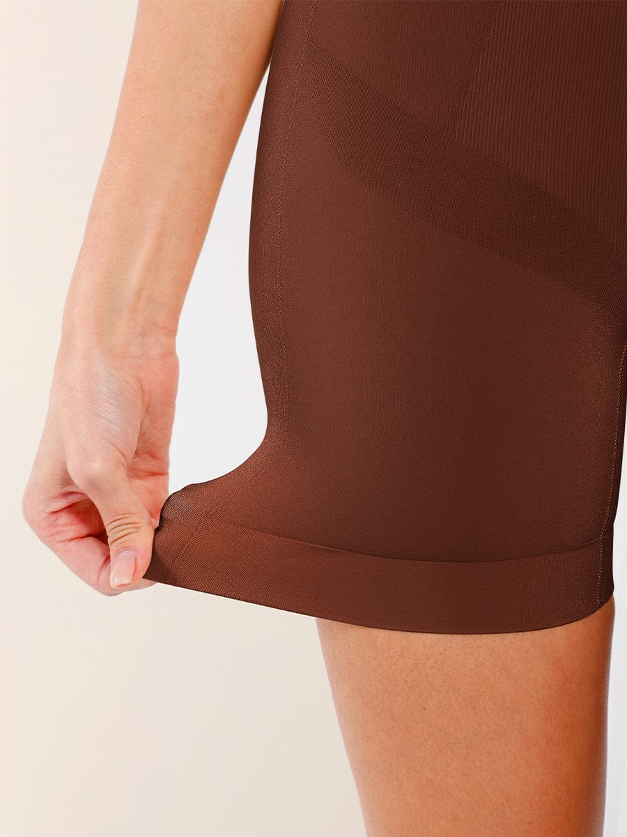 Seamless Slimming Mid-Waist Tummy Control Boyshorts Panties
