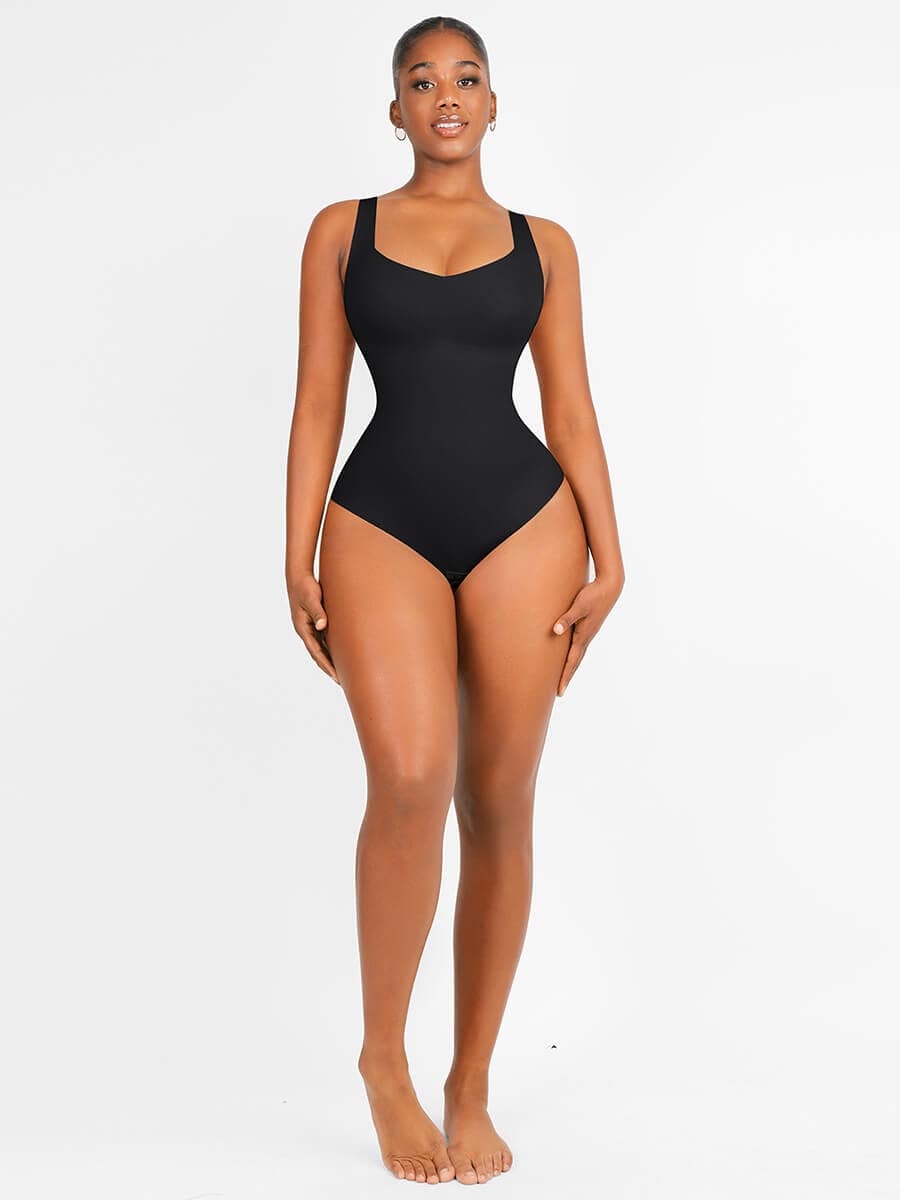 Air Slim V Neck Fit 3 in 1 Bodysuit Shapewear